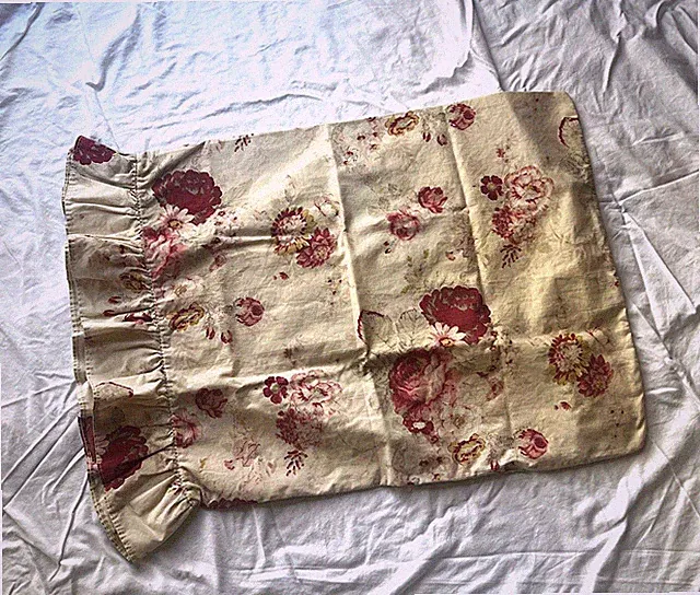Vintage Waverly Garden Room Norfolk Vintage Rose Pillowcase EUC Standard/Queen