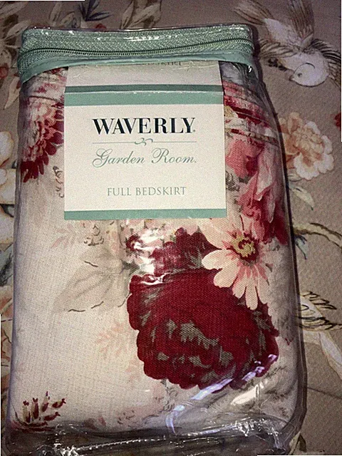 Waverly Full Garden Room Bedskirt - NWT