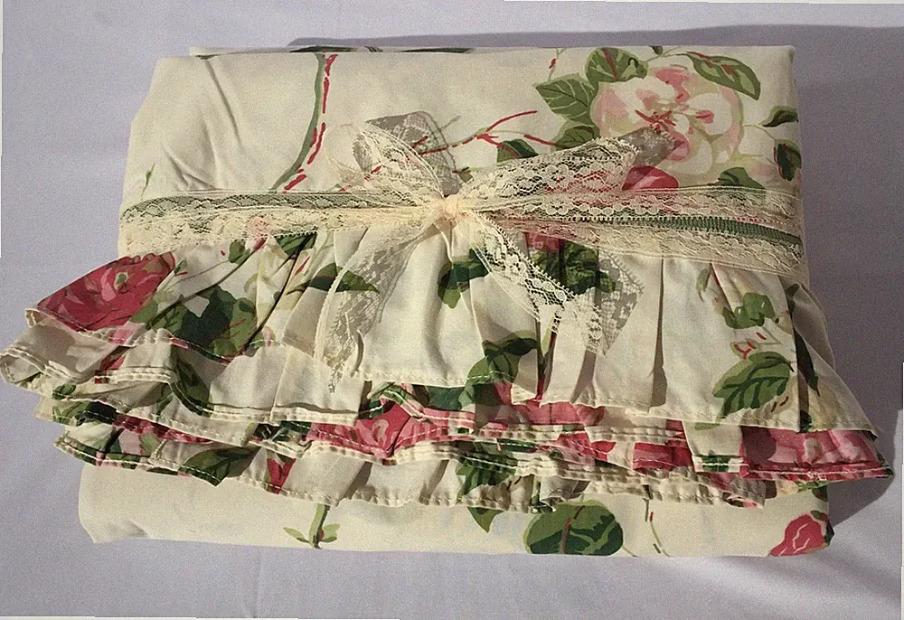Waverly Garden Room Sheets King 1 Fitted/1 Flat GEORGINA Floral