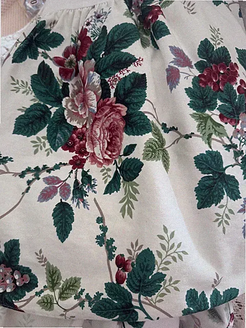 Waverly Home Fashions Bed Skirt Dust Ruffle Floral 58" x 76" & 15" drop Queen