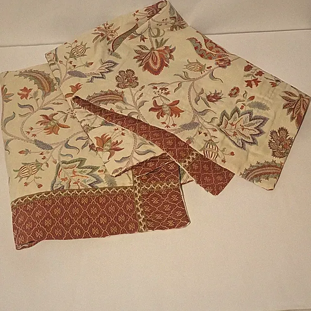 Waverly Set Of Camelot Garden Room Floral Gold Standard Pillow Shams